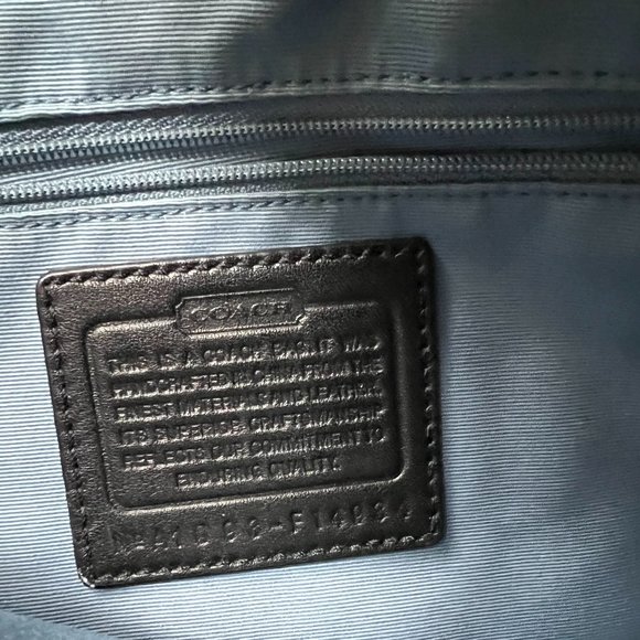 Coach Women's Monogram Canvas Boots and Handbag Lot - Picture 12 of 16